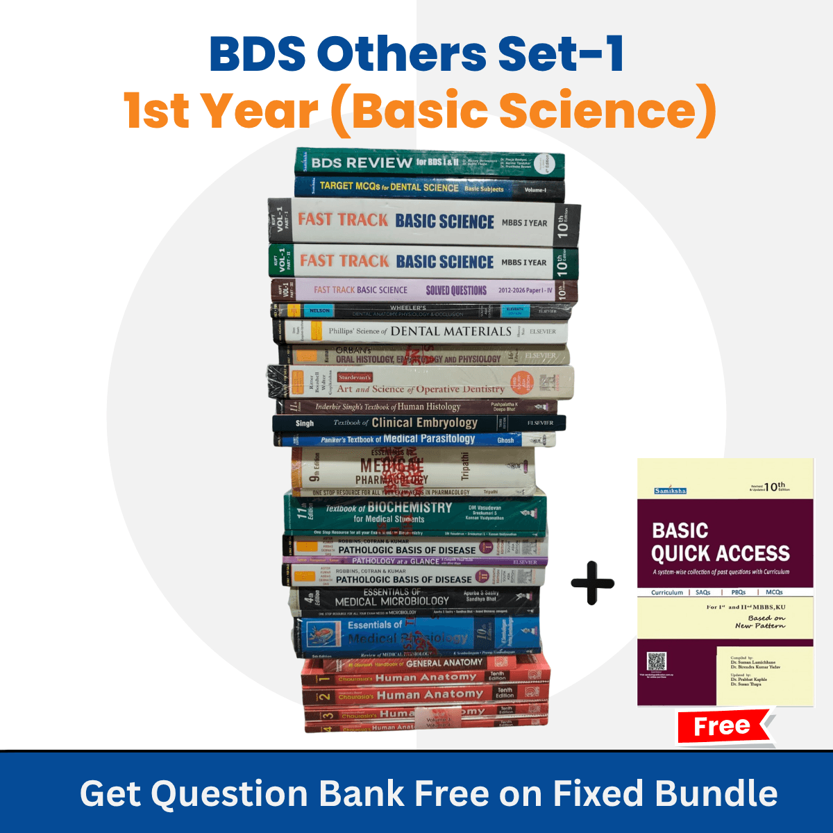 BDS Others 1st Year (Basic Science)- Set 1 - Image 1
